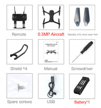 Load image into Gallery viewer, Hot Sale Eachine E58 WIFI FPV With Wide Angle 2 MP HD Camera High Hold Mode Foldable Arm RC Quadcopter RTF VS DJI Mavic Pro