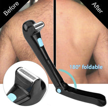 Load image into Gallery viewer, Electric  Men Back Shaver 180 degrees Foldable Hair Shaving Body Hair Trimmer Hair Removal Safe Razor Tool Male Care
