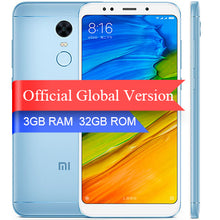 Load image into Gallery viewer, Global Version Xiaomi Redmi 5 plus 5.99 inch 18:9 Full Screen Smartphone 3GB 32GB Snapdragon 625 Octa Core 4000mAh MIUI 9.2.6