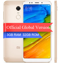 Load image into Gallery viewer, Global Version Xiaomi Redmi 5 plus 5.99 inch 18:9 Full Screen Smartphone 3GB 32GB Snapdragon 625 Octa Core 4000mAh MIUI 9.2.6